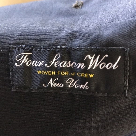 J. Crew Men's Ludlow unstructured suit pant in Navy Plaid Size 31 New - Picture 11 of 11